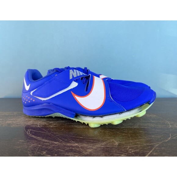 Nike Air Zoom Long Jump Elite Blue Track Spikes Men's Size 5.5 (7W) CT0079-400 - Picture 1 of 12
